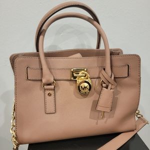 MICHAEL KORS Saffiano Leather Satchel